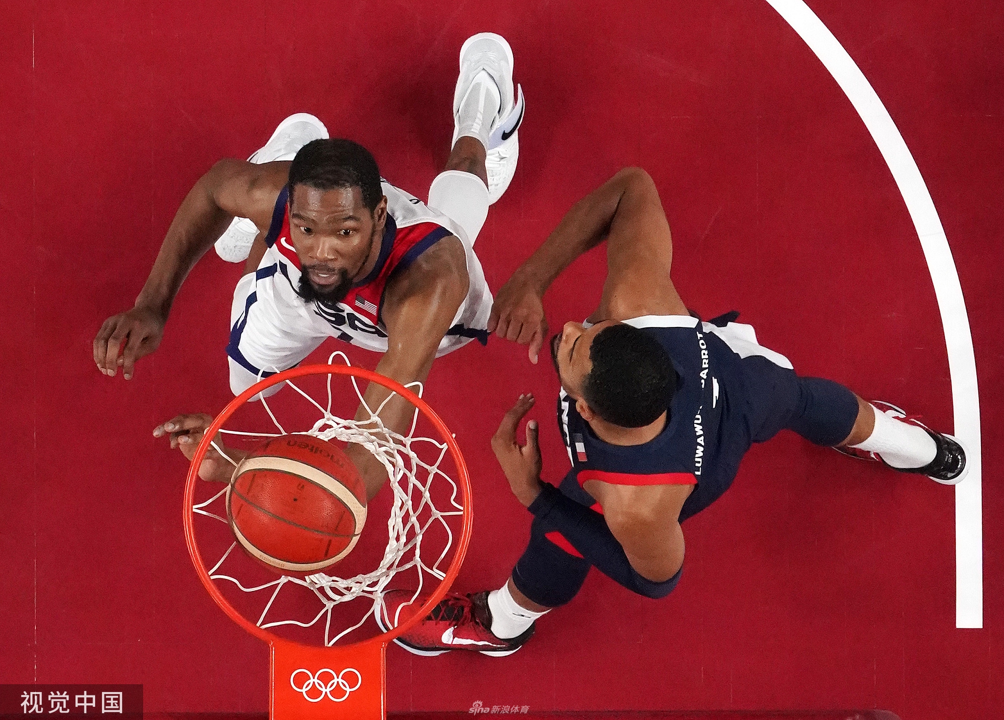 法国队险胜中国队,辛杜高光表现 法国队险胜中国队,辛杜高光表现